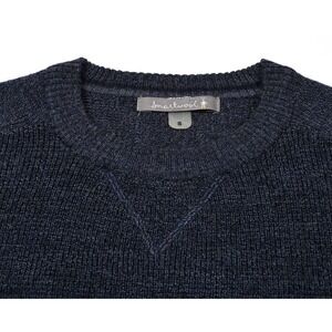 Smartwool Sweater Men's Small Sparwood Crewneck Blue Merino Wool Blend Gorpcore